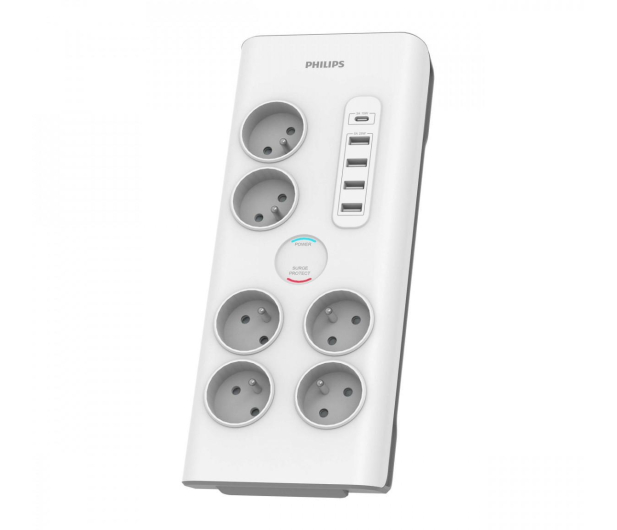 Philips 6 gniazd, 4x USB, USB-C - 674801 - zdjęcie
